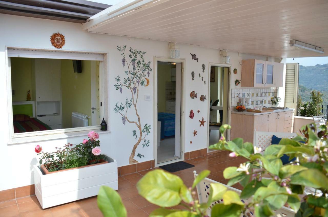 타오르미나 L'Attico B&B 외부 사진